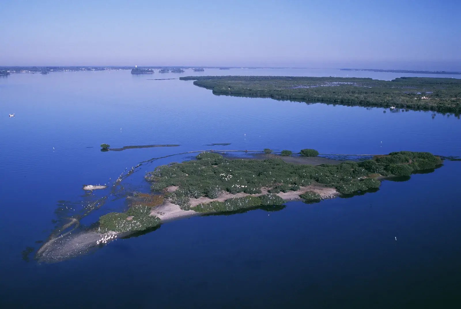A barrier-island estate setting along the Atlantic coast at Indian River Shores, Florida